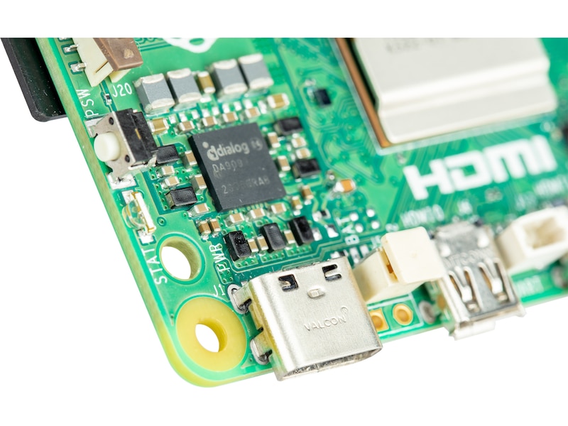 Raspberry Pi 5 Model B, 4GB RAM Integrerad CPU