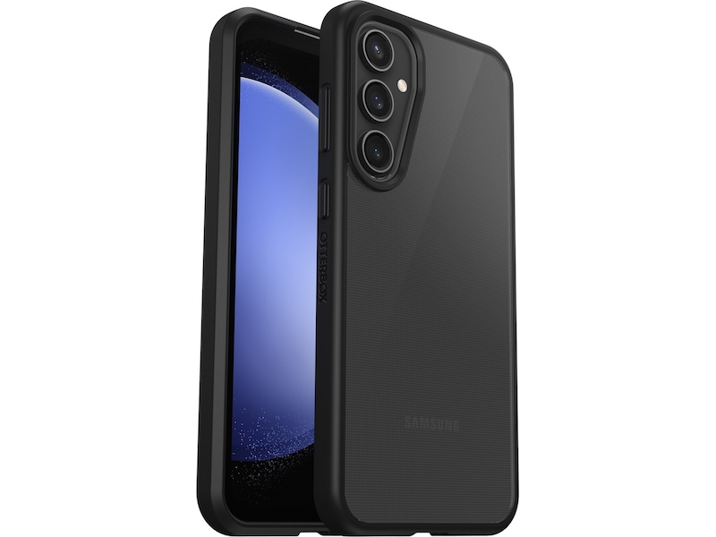 OtterBox Galaxy S23 FE Black ReactSkal - ProPack (clear/svart) Skydd
