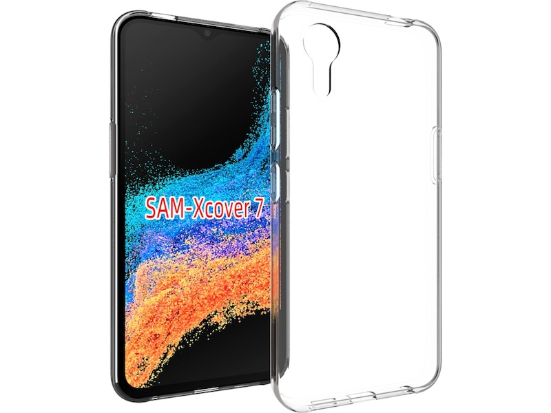 iiglo Samsung XCover 7 Silikonskydd (transparent) Skydd
