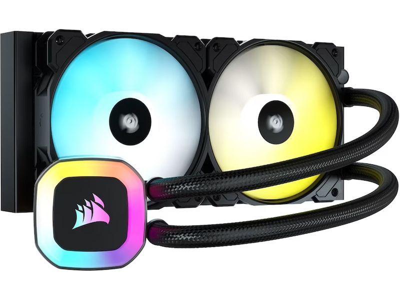Corsair H100 RGB Kylare (svart) CPU - Vattenkylning