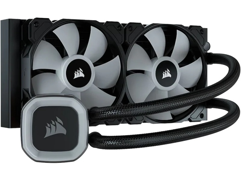 Corsair H100 RGB Kylare (svart) CPU - Vattenkylning