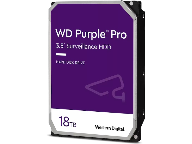WD Purple PRO Surveillance 18TB Hårddisk 3,5