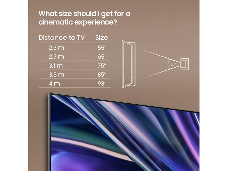 Samsung 65" QN85D 4K Neo QLED Mini LED Smart TV (2024) 60 - 69 tums TV