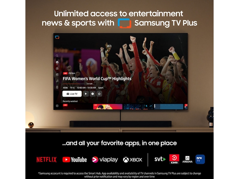 Samsung 65" QN85D 4K Neo QLED Mini LED Smart TV (2024) 60 - 69 tums TV