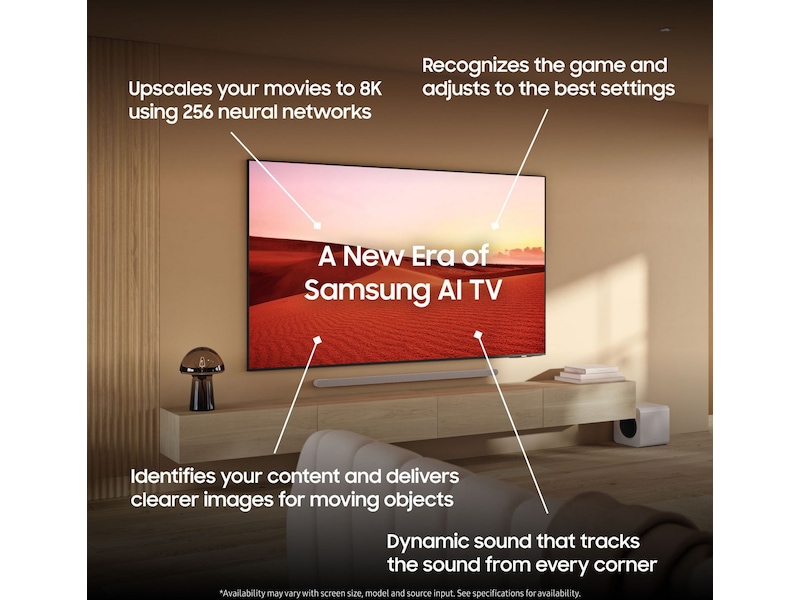 Samsung 75" QN800D 8K Neo QLED Mini LED Smart TV (2024) 70 - 79 tums TV