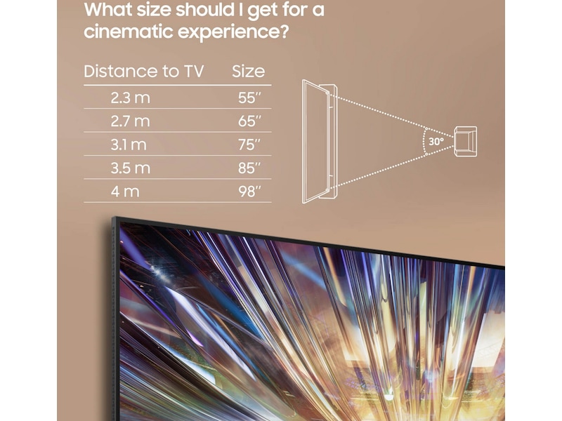 Samsung 75" QN800D 8K Neo QLED Mini LED Smart TV (2024) 70 - 79 tums TV
