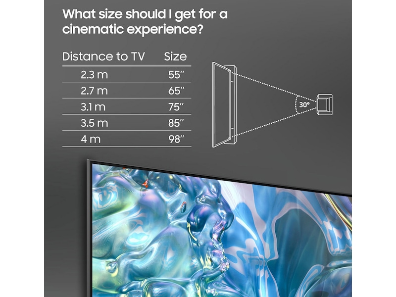 Samsung 50" Q60D QLED 4K TV TQ50Q60D 50 - 59 tums TV
