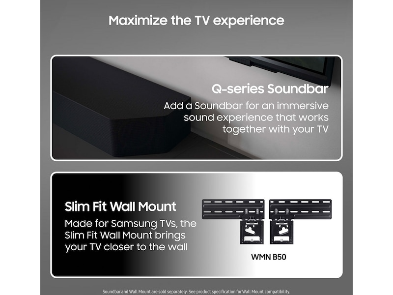 Samsung 50" Q60D QLED 4K TV TQ50Q60D 50 - 59 tums TV