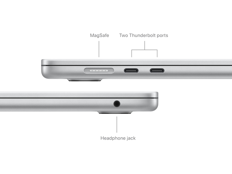 Macbook Air 15 (2024) 512GB (silver) Datorer - Bärbara / laptop
