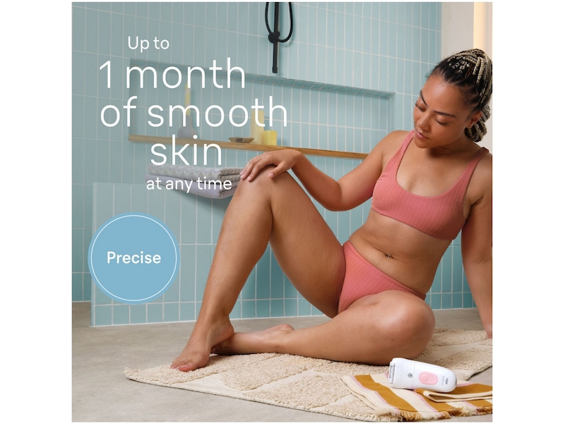 Braun Silk-épil 5 Epilator SE5-060 (vit/flamingo) Epilator & IPL-hårborttagning