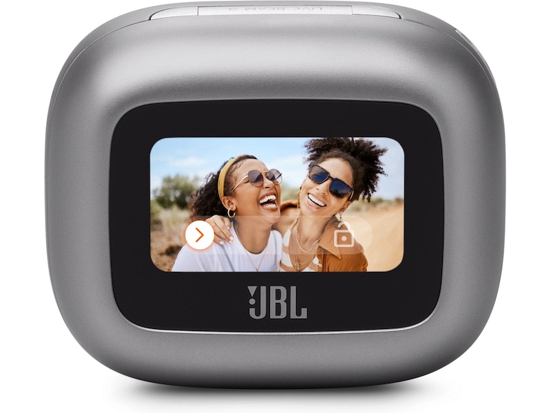 JBL LIVE BEAM 3 Trådlösa Hörlurar, In-ear (silver) In-ear hörlurar