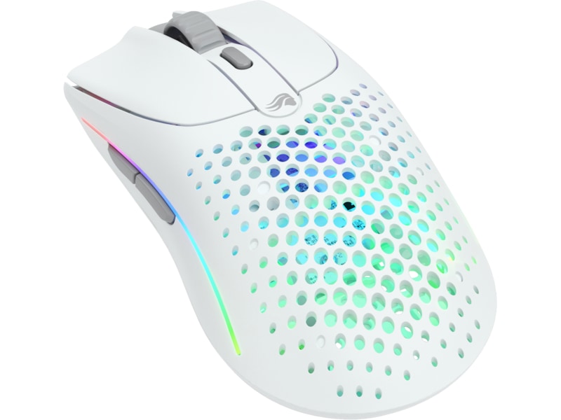 Glorious Model O 2 trådlös gamingmus (matt vit) Gamingmus