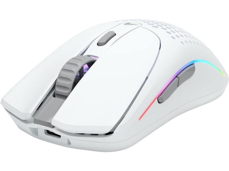 Glorious Model O 2 trådlös gamingmus (matt vit) Gamingmus