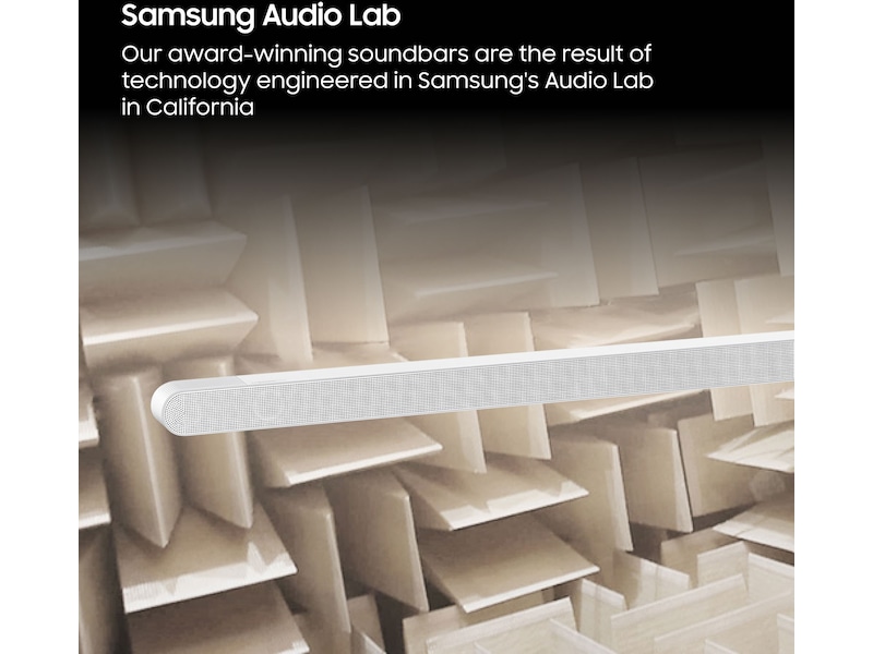 Samsung HW-S811D soundbar med subwoofer (vit) Soundbars