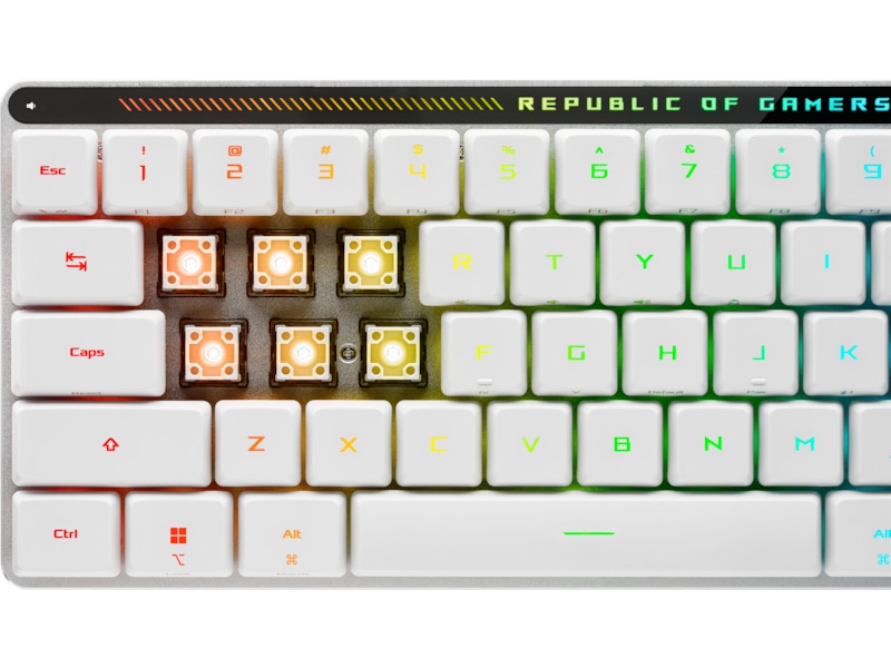 ASUS ROG Falchion RX Low Profile Optical trådlöst gamingtangent -B-Grade Demo tangentbord