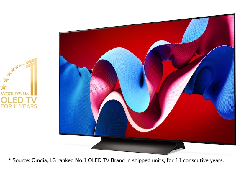 LG 48'' OLED evo C4 4K TV (2024) OLED48C44LA 20 - 49 tums TV