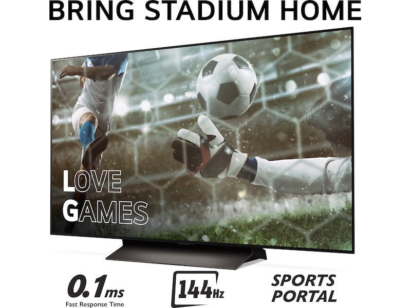 LG 48'' OLED evo C4 4K TV (2024) OLED48C44LA 20 - 49 tums TV