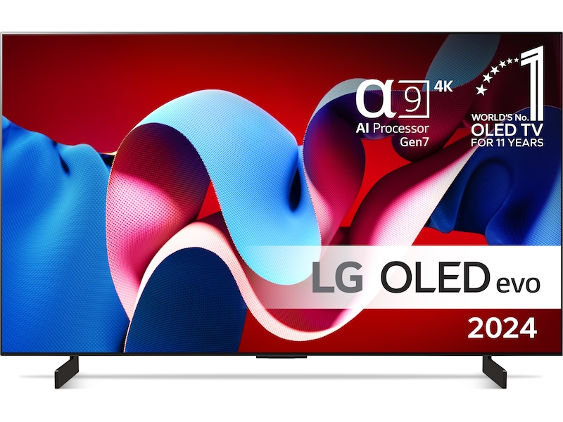 LG 42'' OLED evo C4 4K TV (2024) OLED42C44LA 20 - 49 tums TV