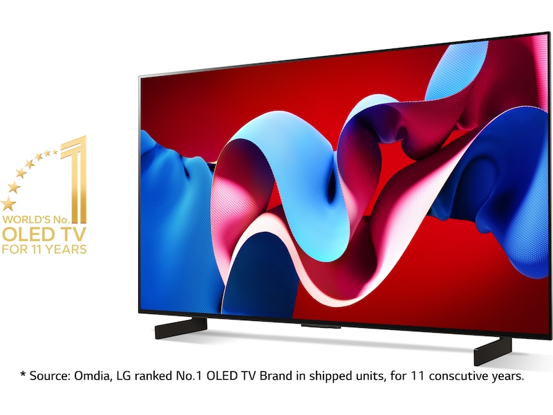 LG 42'' OLED evo C4 4K TV (2024) OLED42C44LA 20 - 49 tums TV