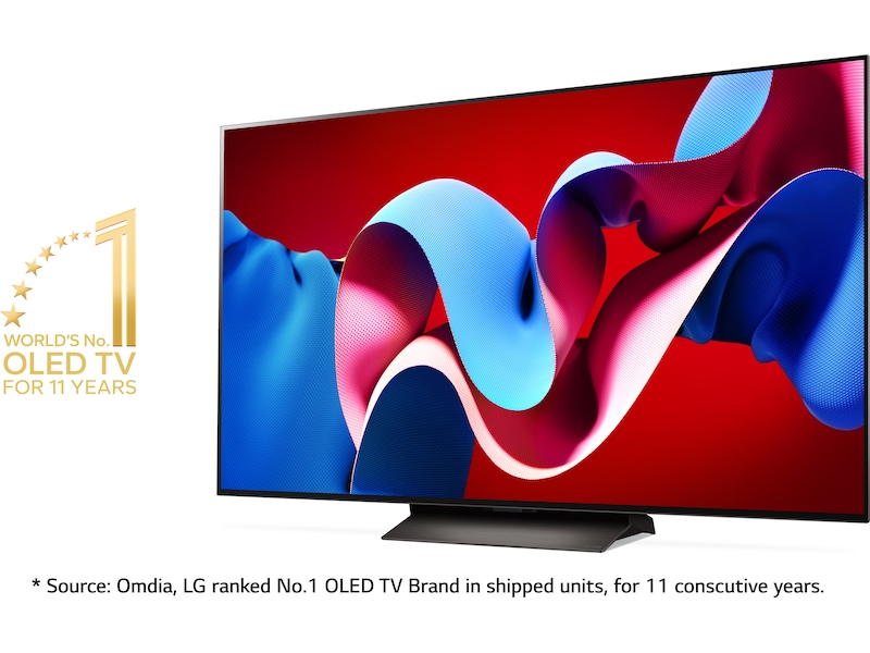 LG 65'' OLED evo C4 4K TV (2024) OLED65C44LA 60 - 69 tums TV