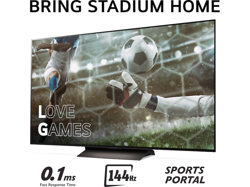 LG 65'' OLED evo C4 4K TV (2024) OLED65C44LA 60 - 69 tums TV