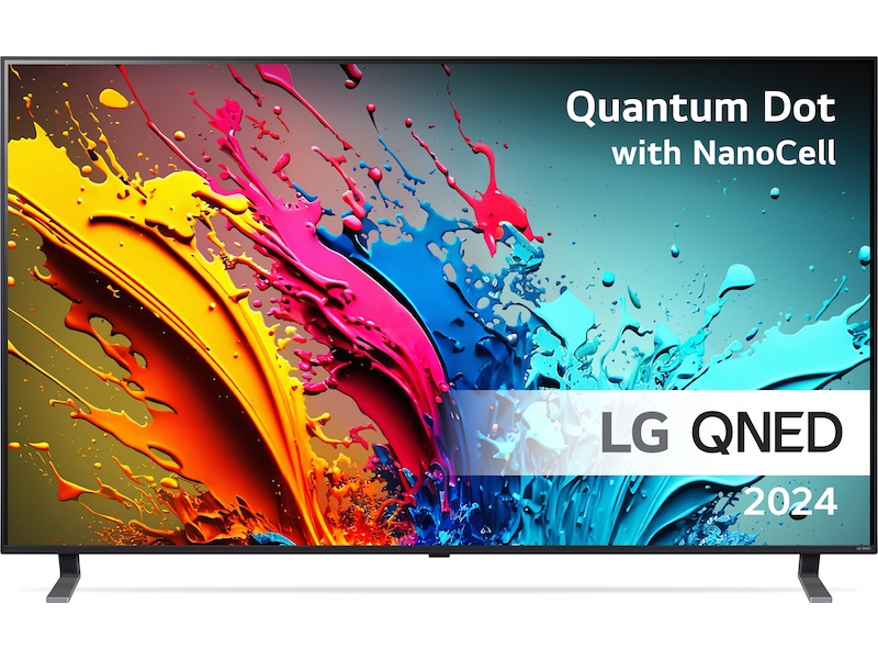 LG 55'' QNED 85 4K TV (2024) 55QNED85T6C 50 - 59 tums TV