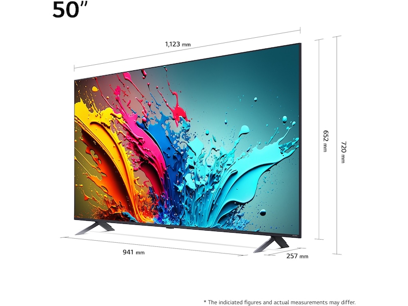 LG 50'' QNED 85 4K TV (2024) 50QNED85T6A 50 - 59 tums TV