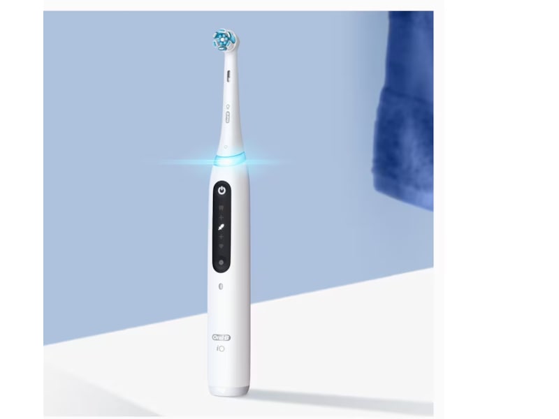 Oral-B iO 5S Elektrisk Eltandborste (vit) Bundle Eltandborste