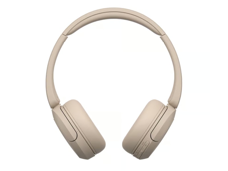 Sony WH-CH520 trådlösa hörlura, On-Ear (beige) Hörlurar