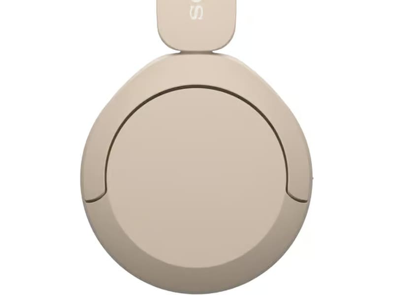 Sony WH-CH520 trådlösa hörlura, On-Ear (beige) Hörlurar