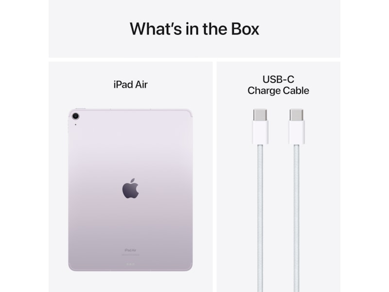 iPad Air 13" (2024) 128GB 5G (purple) Surfplattor
