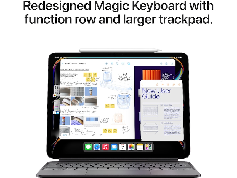 iPad Pro 11" (2024) 256GB 5G (silver) Surfplattor