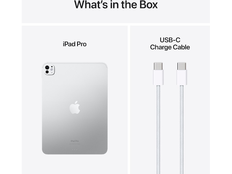 iPad Pro 11" (2024) 256GB 5G (silver) Surfplattor