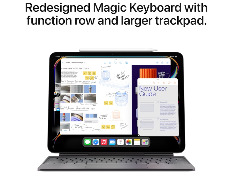 iPad Pro 11" (2024) 1TB 5G (rymdsvart) Surfplattor