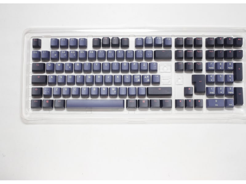 Ducky PBT Cosmic Keycaps (Blå/svart) Tillbehör