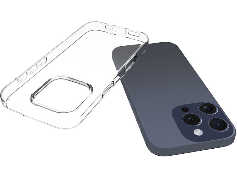 iiglo iPhone 16 Pro Silikonskal (transparent) Skydd