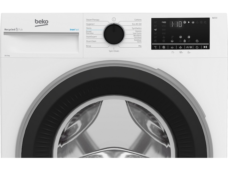 Beko B3WU4105415W Tvättmaskin Tvättmaskin