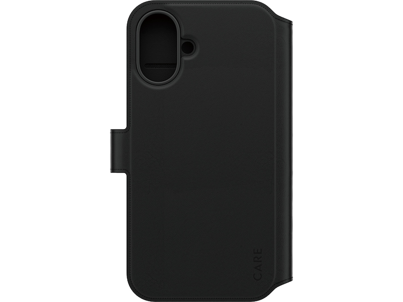 PanzerGlass CARE iPhone 16 Plus Tango 2-i-1 Plånboksfodral (svart) Skydd