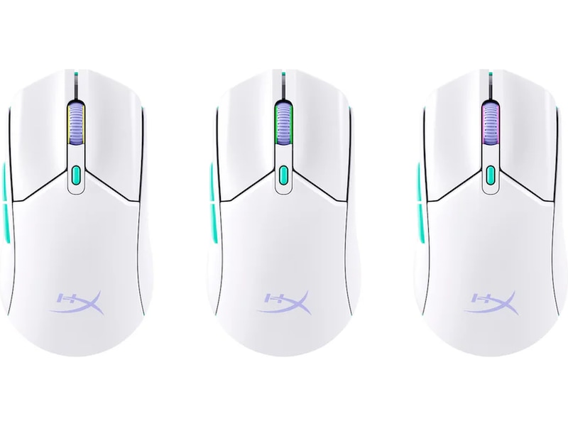 HyperX Pulsefire Haste 2 Core Trådlös Gamingmus (vit) Gamingmus