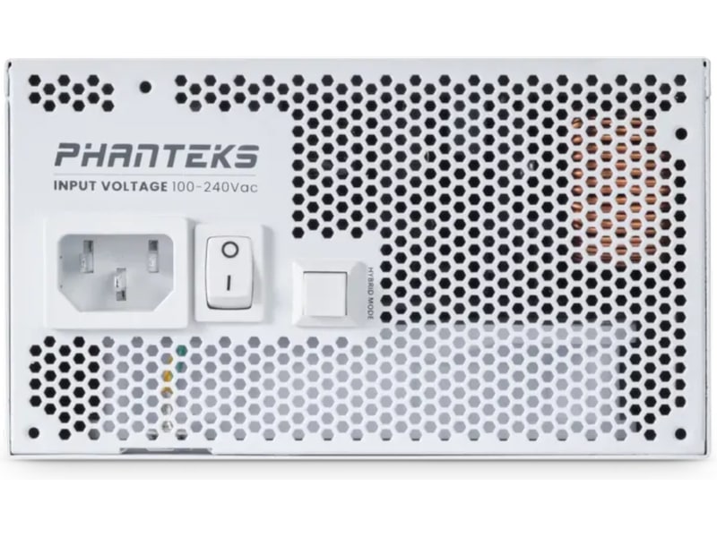 Phanteks AMP GH 850W Gold PSU (vit) Nätaggregat