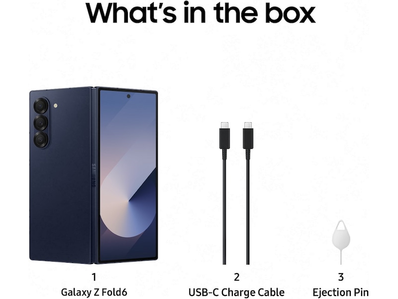 Samsung Galaxy Z Fold6 1TB (navy) Mobiltelefoner