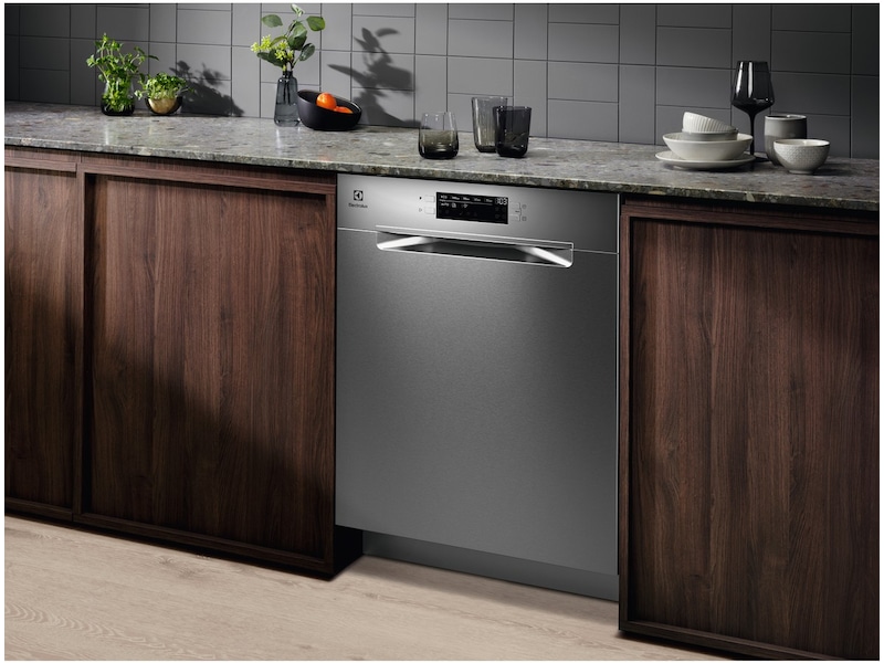 Electrolux ESA47300UX diskmaskin (stål) Underbyggd diskmaskin