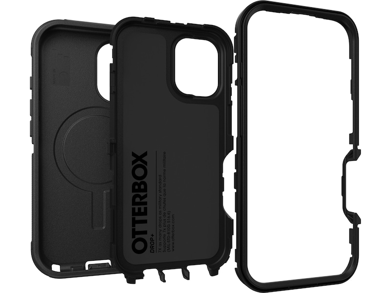 OtterBox iPhone 16 Defender skal - ProPack (svart) Skydd