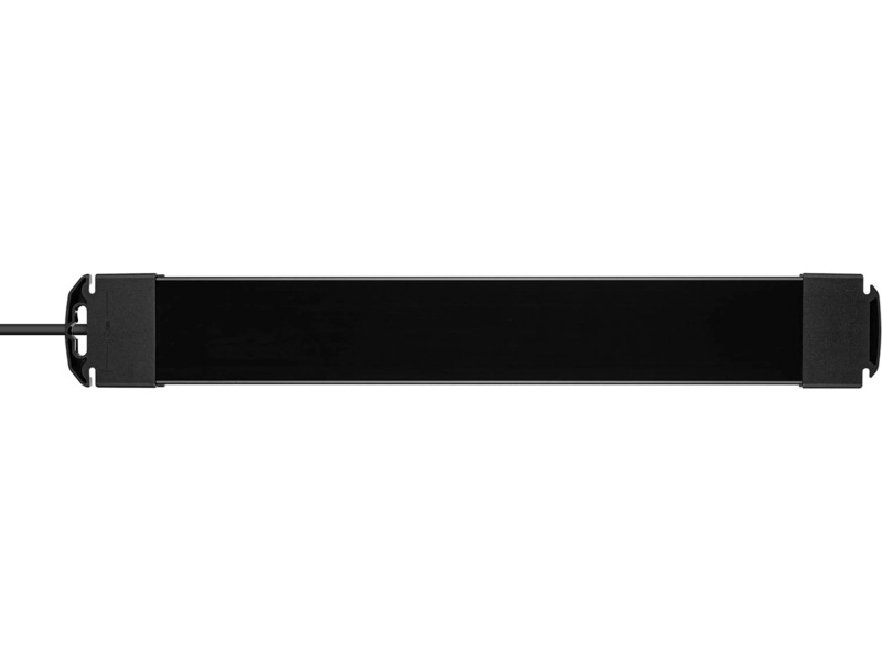 Andersson Strömförgrening 6x uttag och 2x USB 1,5m (svart) Förlängningskabel & förgrening