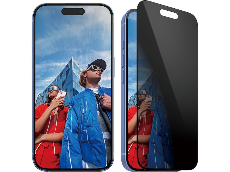 PanzerGlass iPhone 15 / 16 Privacy skärmskydd Skärmskydd
