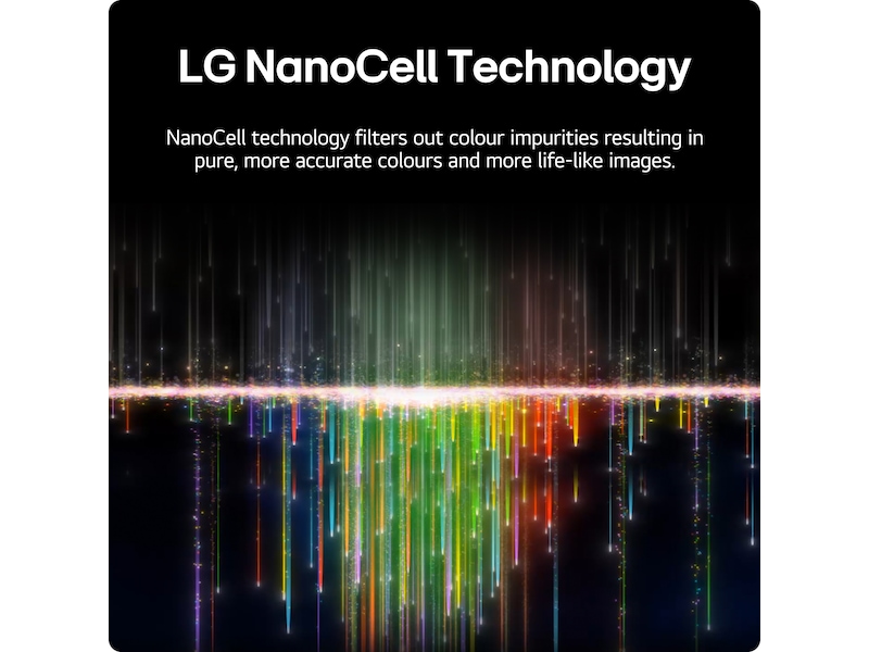 LG 55'' NANO 81 4K TV (2024) 55NANO81T6A + Soundbar 50 - 59 tums TV