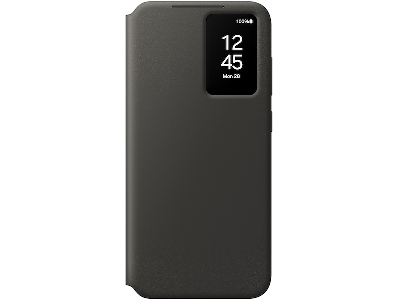 Samsung Galaxy S24 FE Smart View plånboksfodral (svart) Skydd