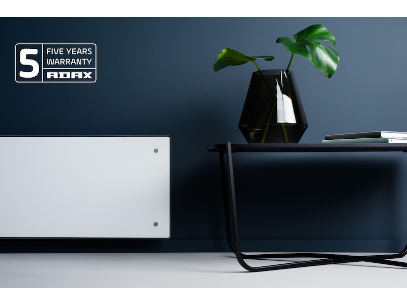 Adax Clea WiFi Glas Panelelement 400W (vit) Panelelement