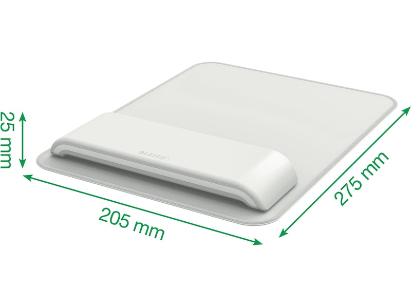 Leitz Ergo musmatta med handledsstöd (ljusgrå) Handledsstöd