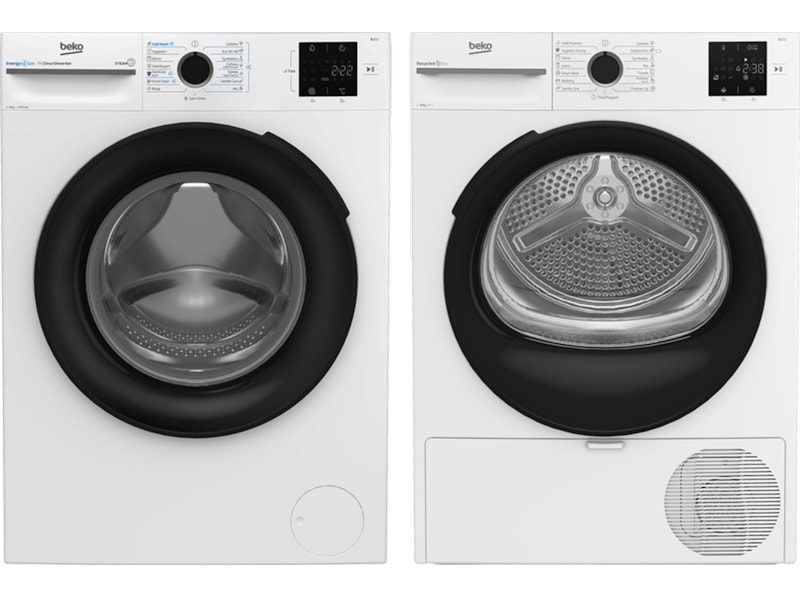 Beko BM3WT48415W Tvättmaskin + torktumlare Tvättmaskin